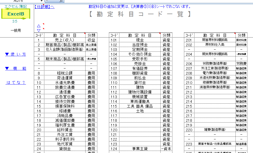 神テンプレート発見 マクロなしで青色申告帳簿が作れるエクセル簿記 Excelb の魅力 まねぶる